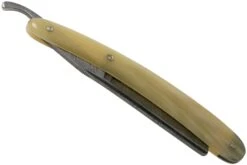 Böker Manufaktur Damascus Horn Rasoir Coupe-choux 140623DAM -Magasin De Couteaux BO140623DAM 06 boker