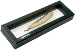 Böker Manufaktur Damascus Horn Rasoir Coupe-choux 140623DAM -Magasin De Couteaux BO140623DAM 07 boker