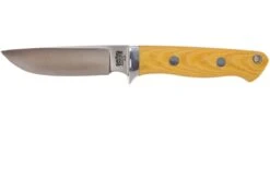 Bark River Huntsman A2, Antique Ivory Micarta, Red Liners