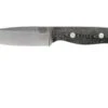 Bark River Mini Aurora CPM 3V, Black Linen Matte Micarta, Hollow Pins -Magasin De Couteaux BRK06 025BRKLM 01 bark river knives v202111