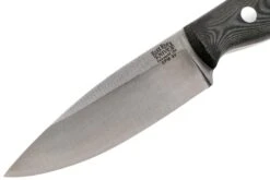 Bark River Mini Aurora CPM 3V, Black Linen Matte Micarta, Hollow Pins 11 Bark River Mini Aurora CPM 3V, Black Linen Matte Micarta, Hollow Pins -Magasin De Couteaux BRK06 025BRKLM 03 bark river knives v202111