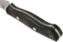 Bark River Mini Aurora CPM 3V, Black Linen Matte Micarta, Hollow Pins 12 Bark River Mini Aurora CPM 3V, Black Linen Matte Micarta, Hollow Pins -Magasin De Couteaux BRK06 025BRKLM 04 bark river knives v202111