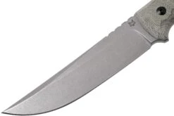 Fox Knives Ryu FX-634 MOD Green Canvas Micarta, Couteau Fixe, Black Roc Knives Design -Magasin De Couteaux FOFX 634MOD 03 fox knives