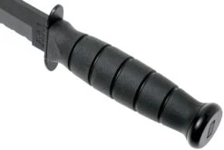 KA-BAR Short Tanto 1255 Partiellement Dentelé, étui En Cuir 14 KA-BAR Short Tanto 1255 Partiellement Dentelé, étui En Cuir -Magasin De Couteaux KA1255 05 ka bar