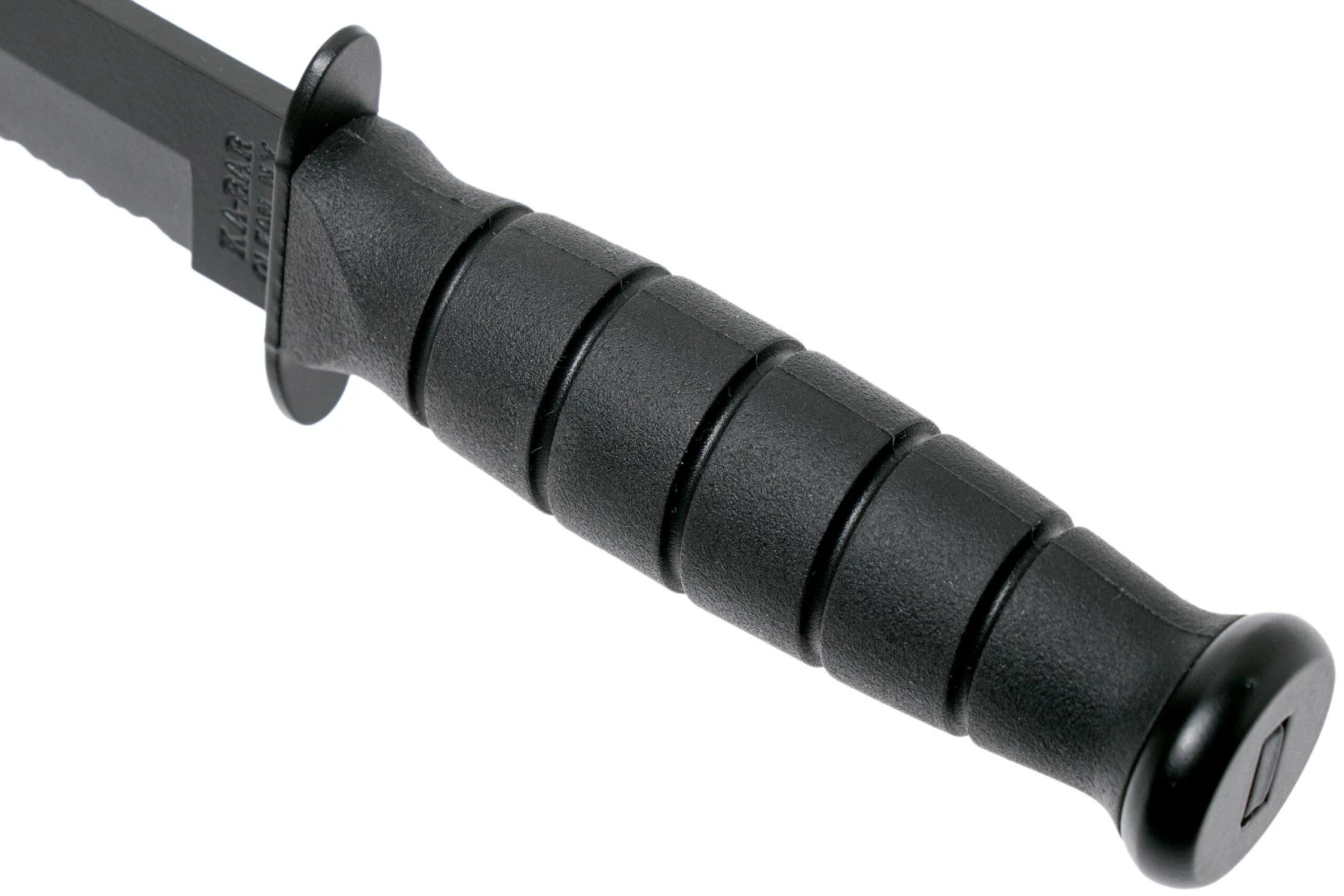 KA-BAR Short Tanto 1255 Partiellement Dentelé, étui En Cuir 7 KA-BAR Short Tanto 1255 Partiellement Dentelé, étui En Cuir – Image 5