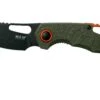 MKM Isonzo FX03-2PGO Cleaver OD Green FRN, Black Blade Couteau De Poche, Jesper Voxnaes Design -Magasin De Couteaux MMK FX03 2PGO 01 mkm knives