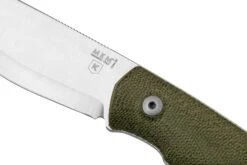 MKM Normar CPM 3V Green Micarta, Knivesandtools Exclusive, Couteau De Bushcraft -Magasin De Couteaux MMK KT01 GC 06 mkm