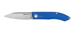 Real Steel Stella Blue G10 7059 Couteau De Poche Slipjoint, Poltergeist Design