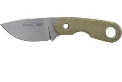 Viper Berus 1 VT4012CG M390 Stonewashed, Green Canvas Micarta Couteau Fixe, Rumici Design