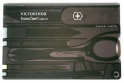 Victorinox SwissCard Classic Noir Transparent 0.7133.T3