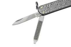 Victorinox Classic SD Brilliant, Damast, 0.6221.34 Couteau Suisse -Magasin De Couteaux VT0 6221 34 03 victorinox