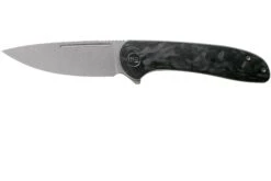 WE Knife Saakshi WE20020C-1 Stonewashed, Carbonfiber Couteau De Poche