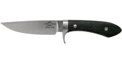 White River Knives Sendero Classic Couteau De Chasse Black Burlap Micarta, Jerry Fisk Design